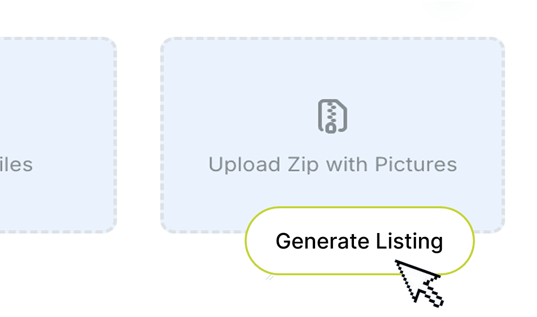 Create listings from images