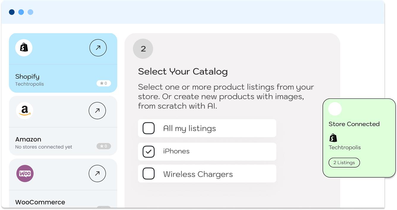 Multi-Marketplace Integration & Listing Export
