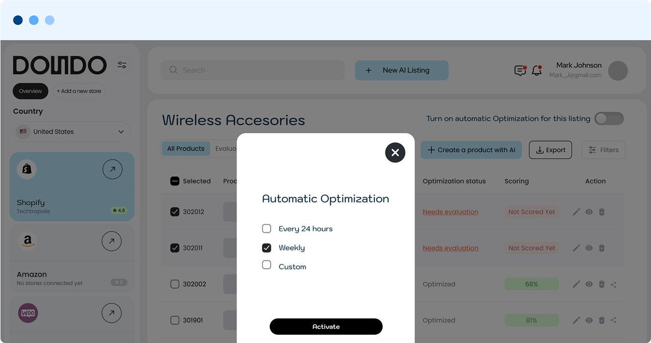 AI-Powered Listing Optimization