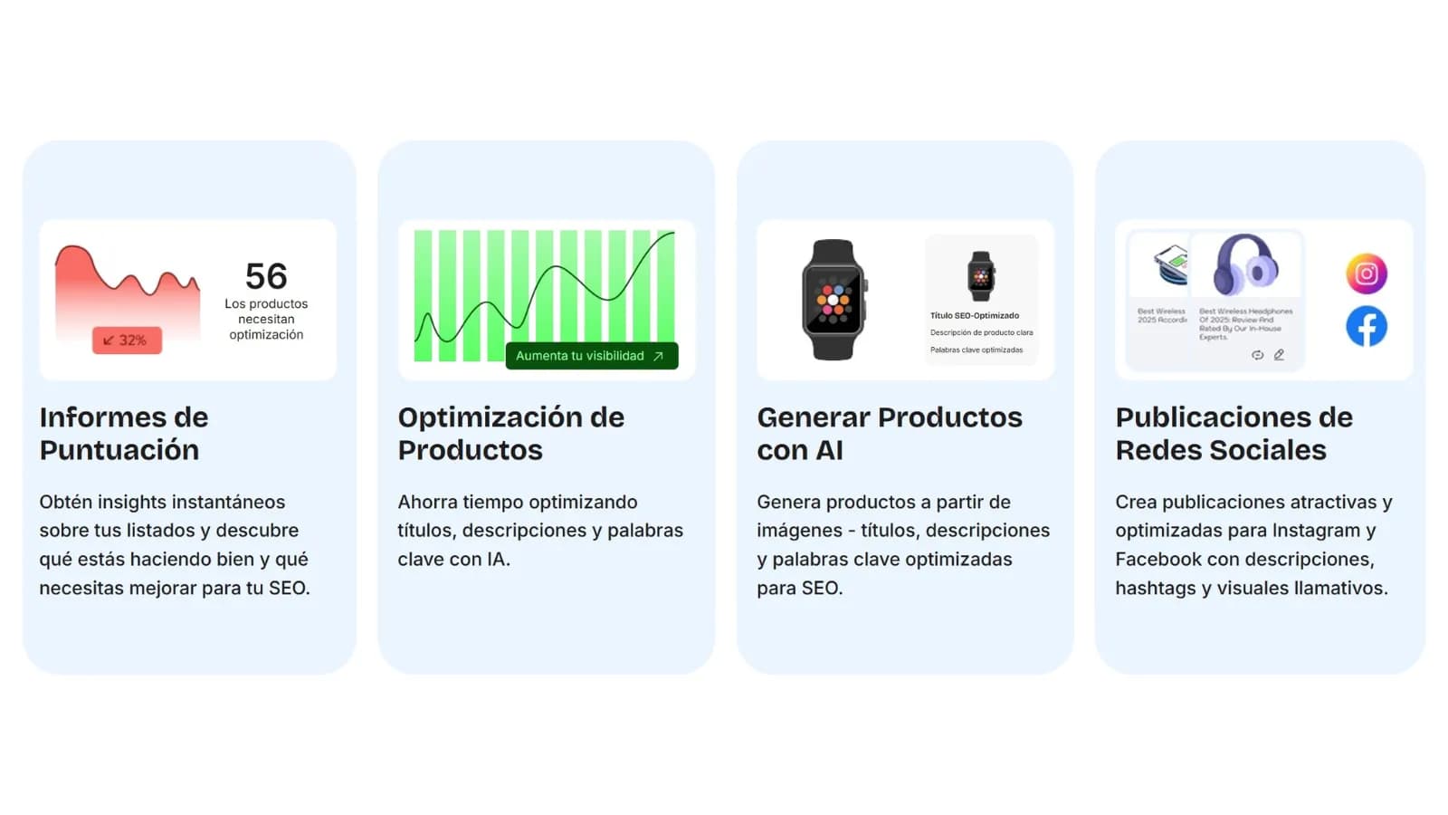 Imagen ilustrativa de todos las funcionalidades de Dondo